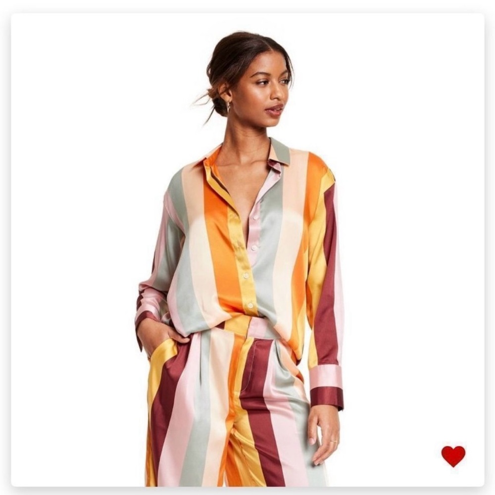 Fe Noel x Target Striped Blouse and Pants